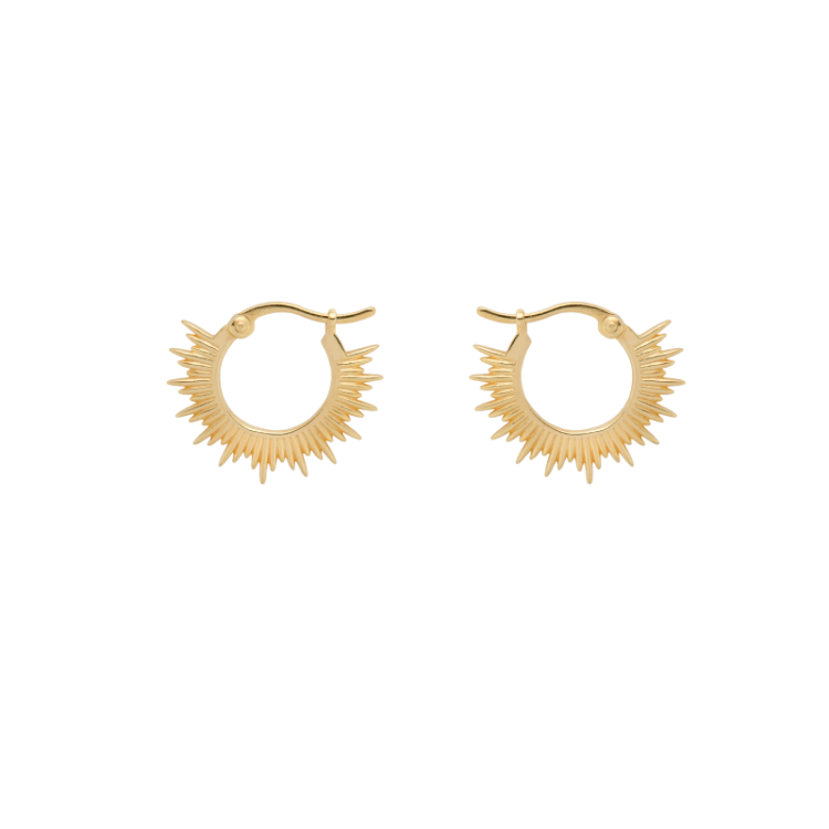 Rising Sun Ring Earrings Silve 19995717 Goldpl