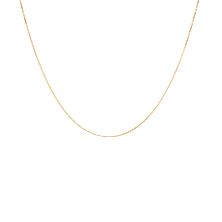 Plain Necklace Short Silver Go 19996257 Goldpl