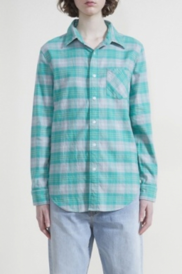 BOYFRIEND SHIRT 141 L.GRN