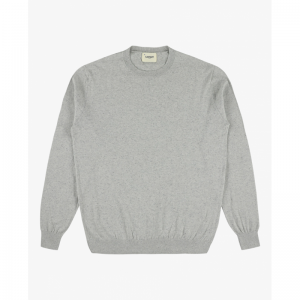 Knitwear with speckles Grey