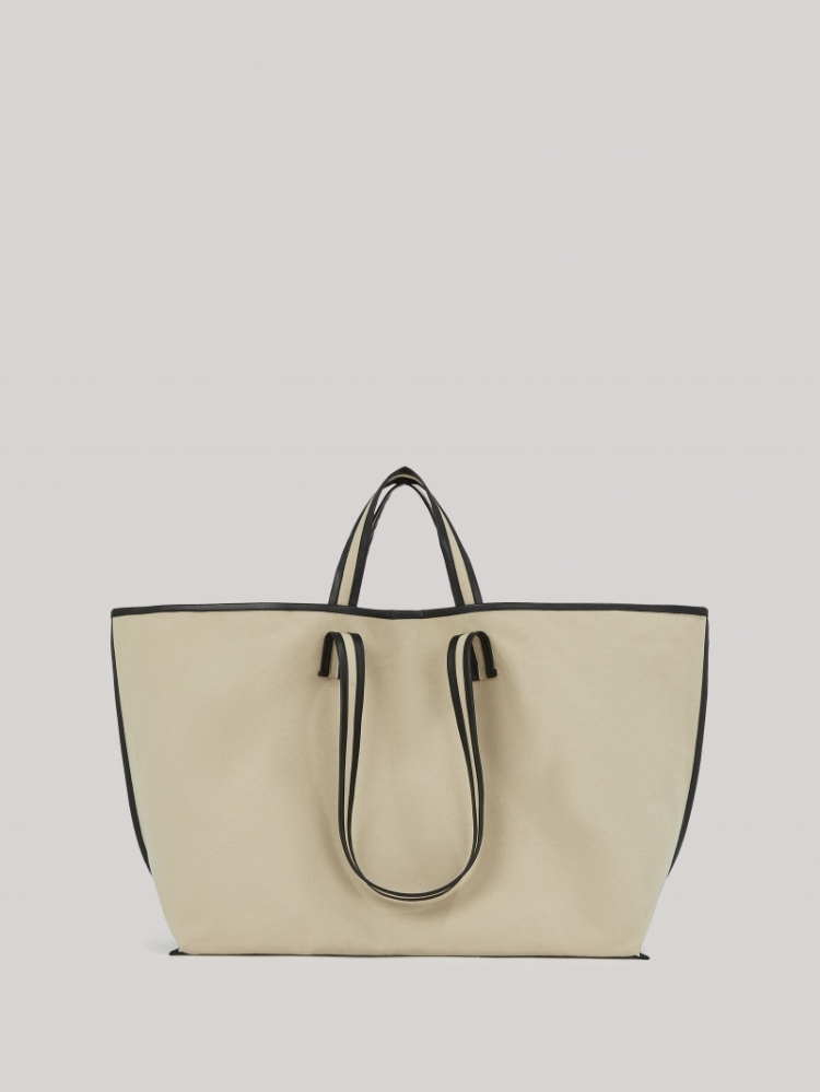 Tote canvas 170 beige / oil