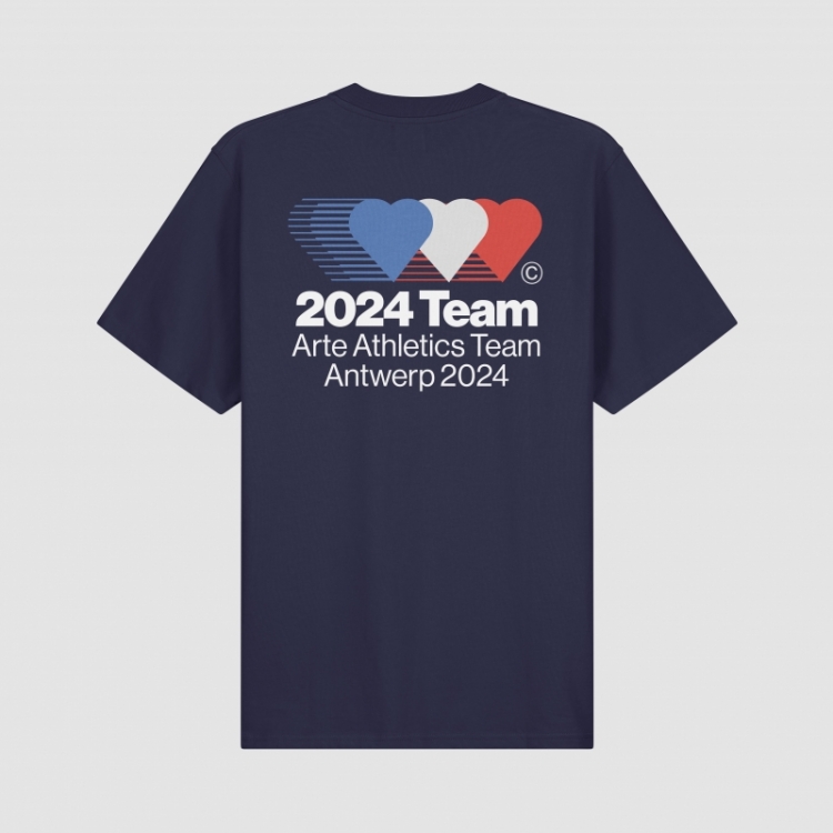 Teo Back Team T-shirt - Navy