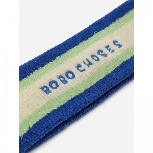 Bobo Choses blue towel headban - MULTI