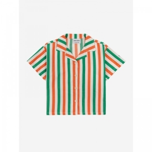 Vertical Stripes woven shirt - MULTI