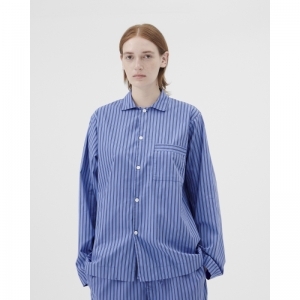 Cotton Poplin - Pyjamas Shirt - Boro Stripes