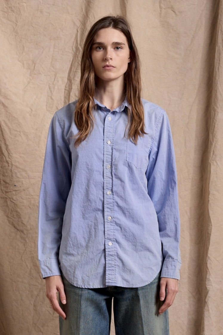 BOYFRIEND SHIRT MEDIUM BLUE