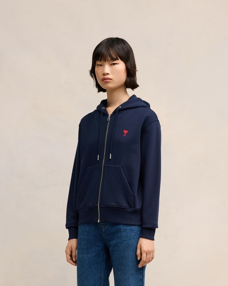 AMI DE COEUR HOODIE 430 NIGHT BLUE