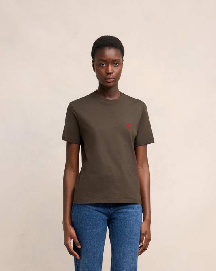 RED ADC TSHIRT 221 DARK COFFEE