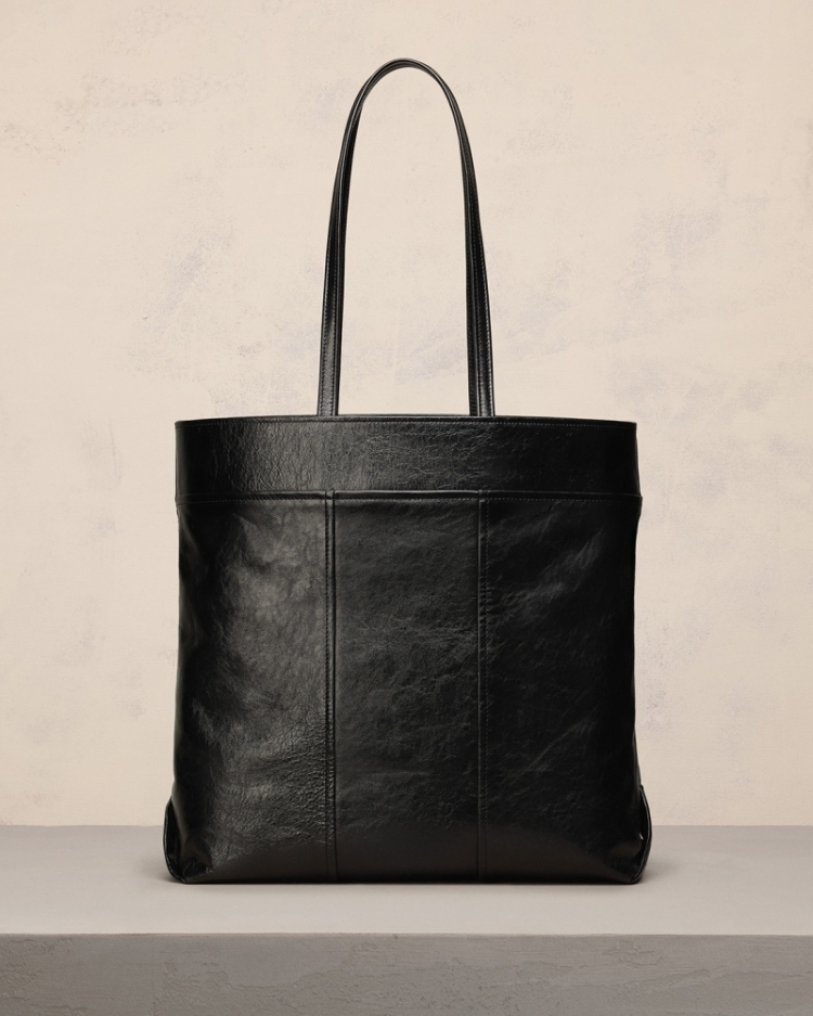 NORTH SOUTH AMI TOTE 1 BLACK