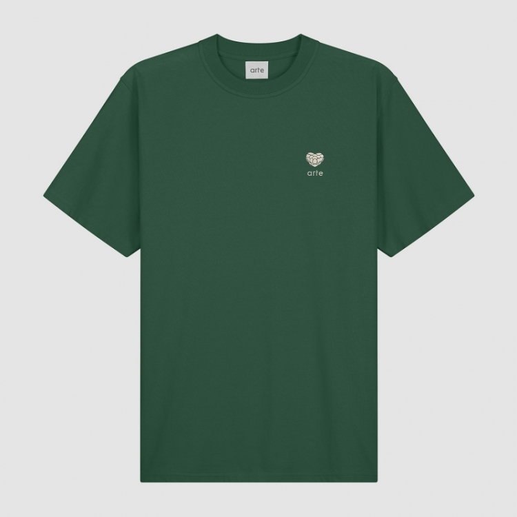 Heart Logo T-shirt - Green