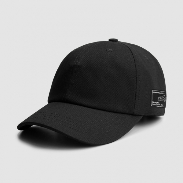 Boiled Wool Cap - Black