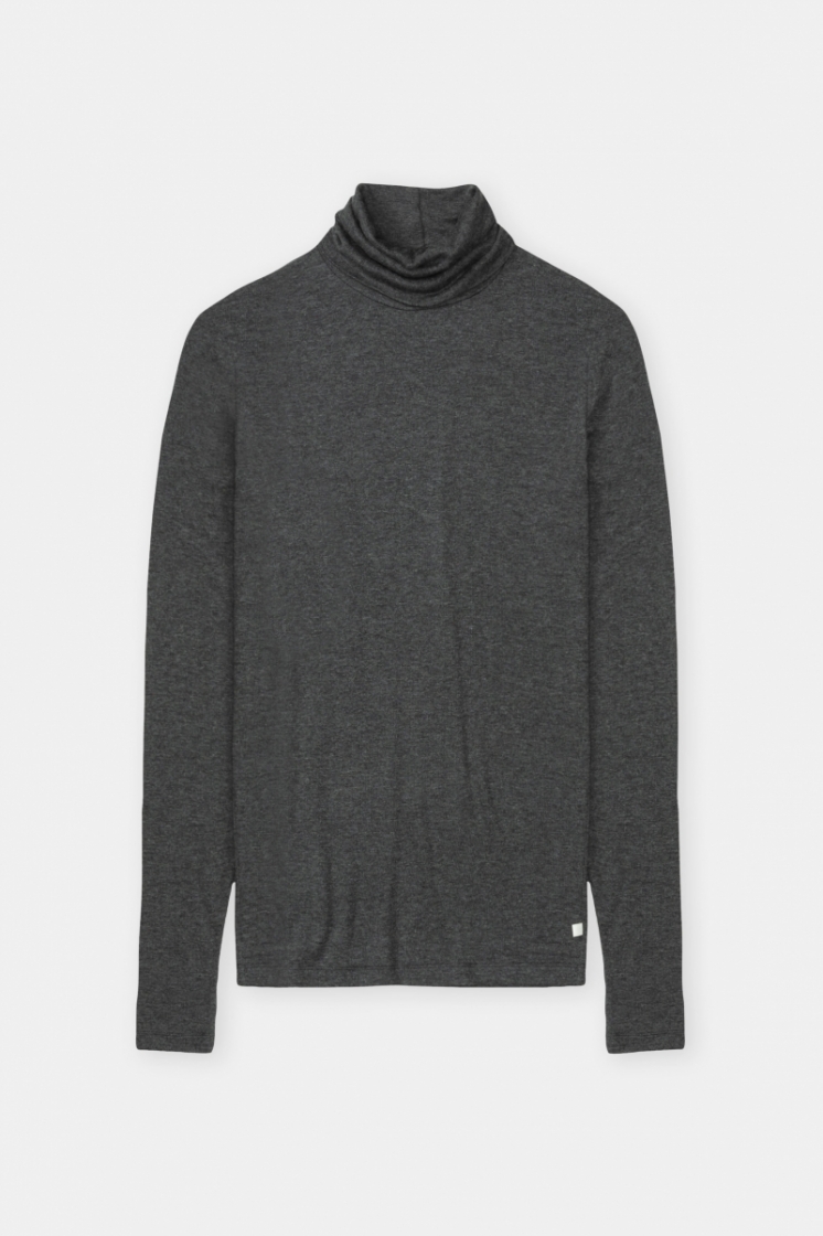 turtle neck 164 dark grey