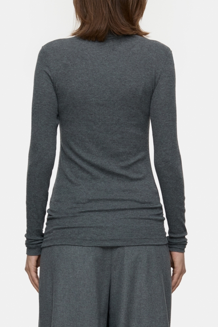 turtle neck 164 dark grey