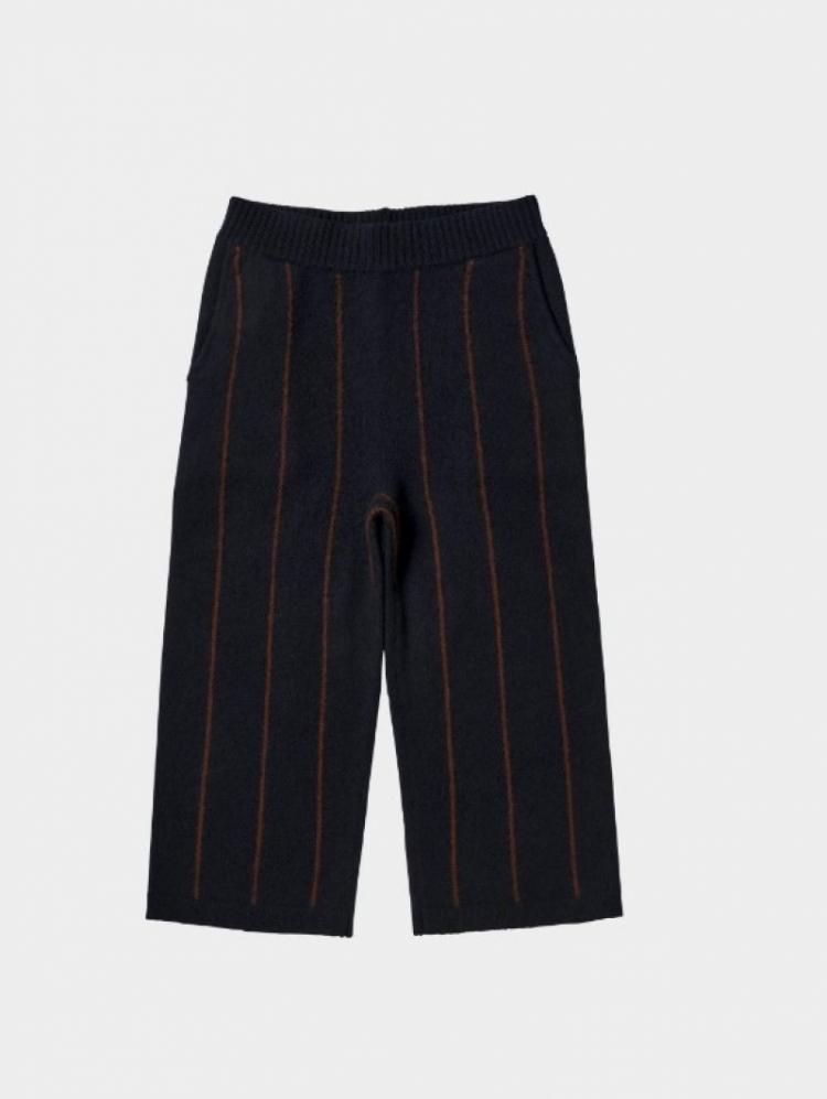 Felted Pants dark navy