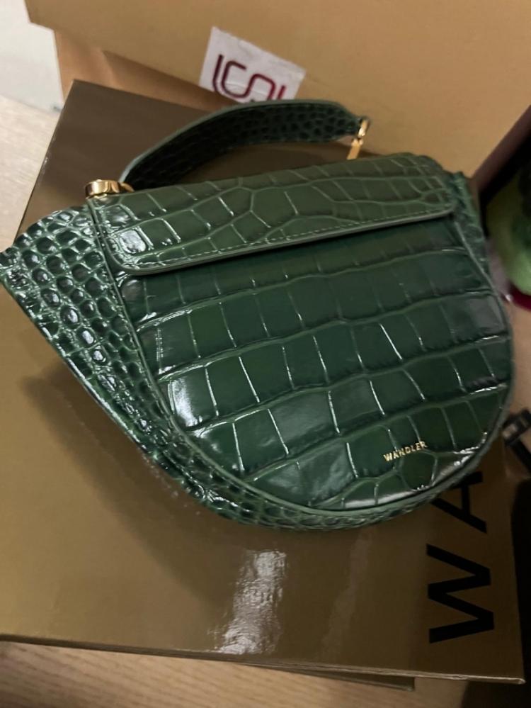 Hortensia Bag Mini 5560 OLIVE CROC