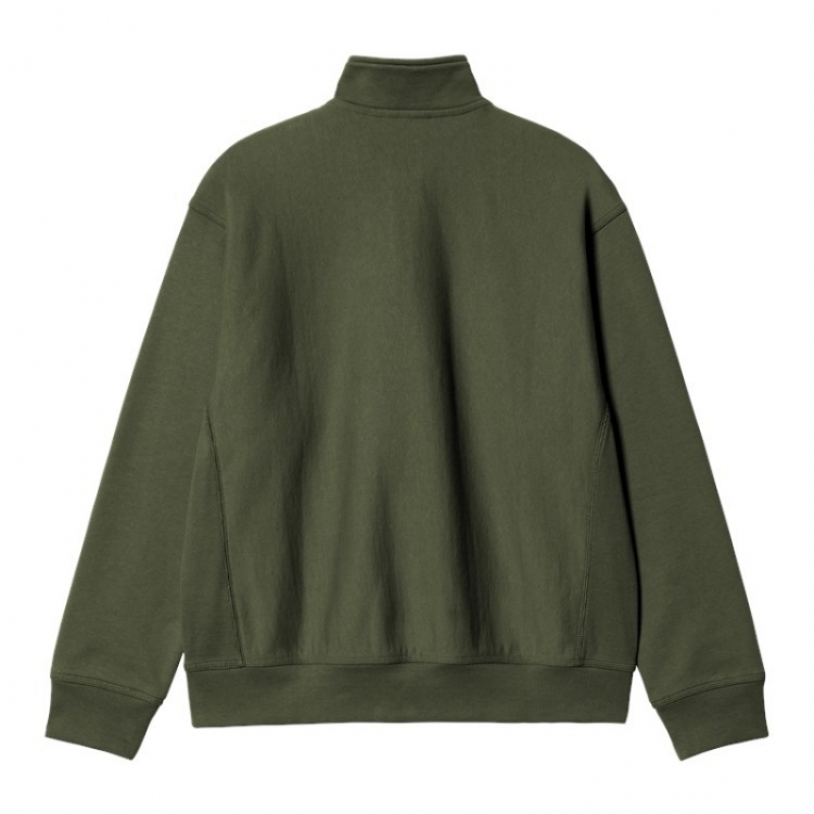 Half Zip American Script Sweat 2BRXX Tarragon