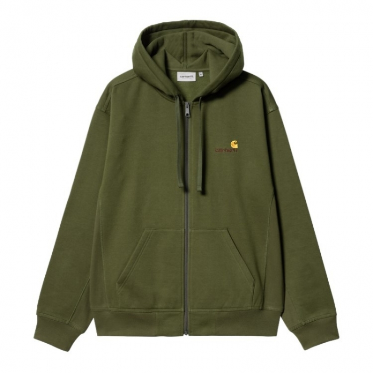 Hooded American Script Jacket 2BRXX Tarragon