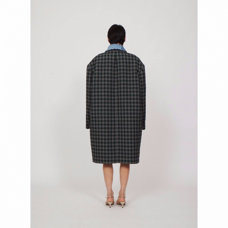 MAC COAT   GREY