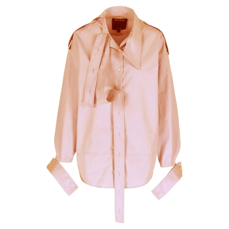 DECONSTRUCTED SHIRT PEACH