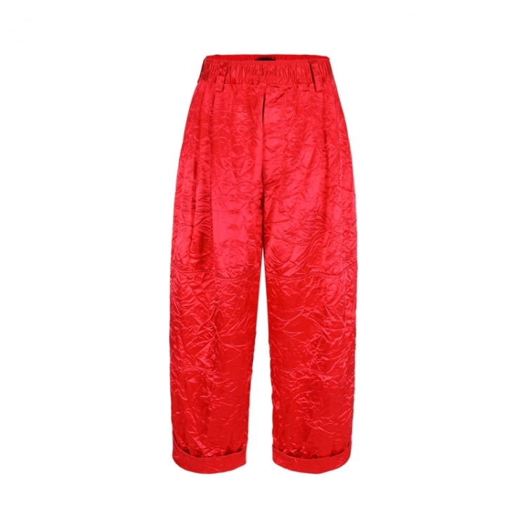 WORKWEAR DRAWSTRING CHINO RED