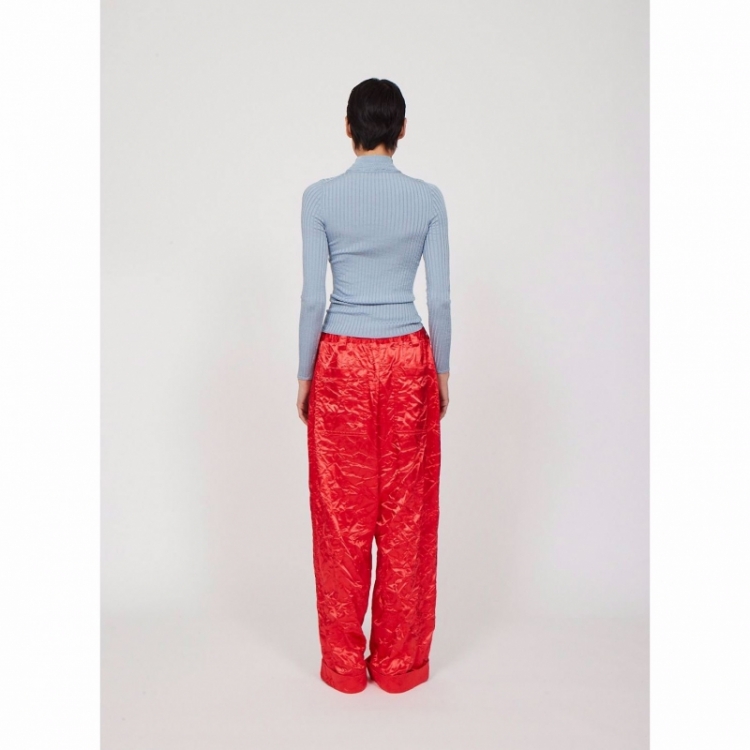 WORKWEAR DRAWSTRING CHINO RED