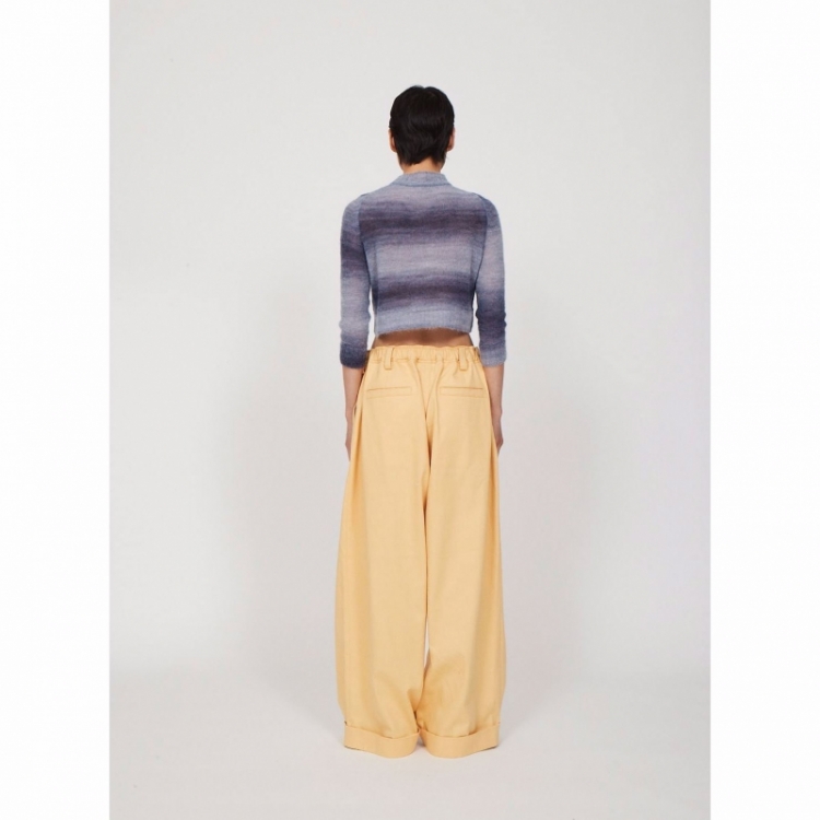 DRAWSTRING CHINO YELLOW
