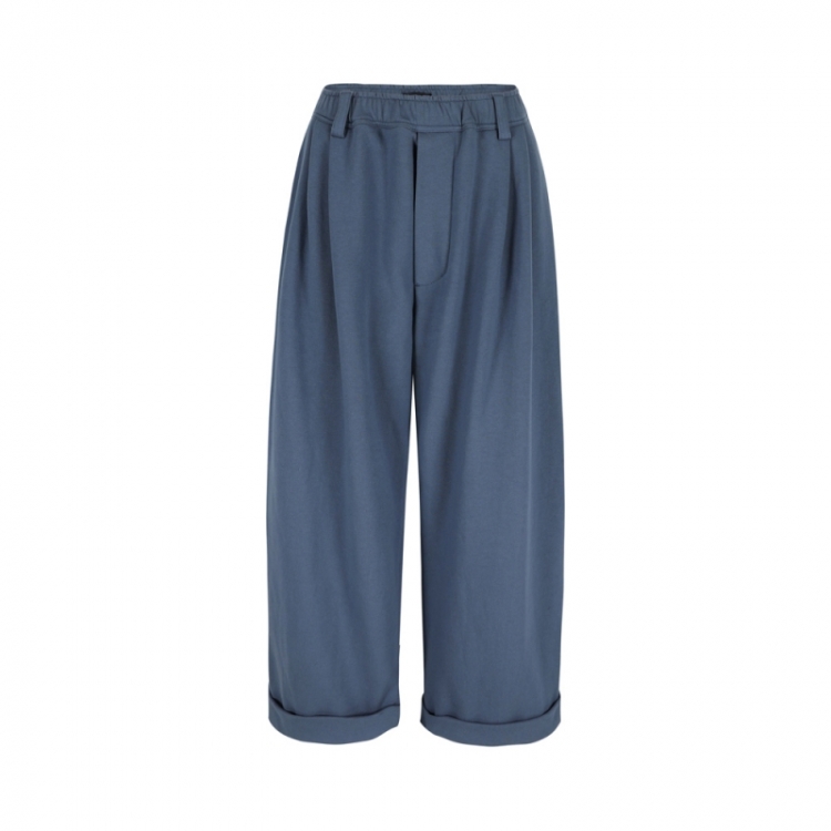 DRAWSTRING CHINO BLUE