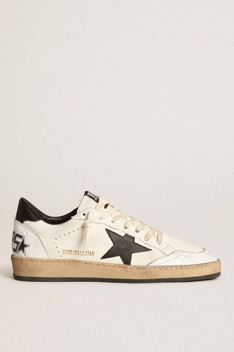 BALLSTAR NAPPA UPPER LEATHER S - WHITE/BLACK