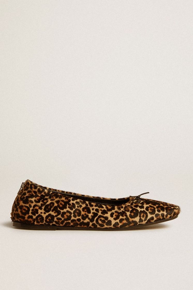 AMY WITH ZIP LEOPARD HORSY LEA - BEIGE BROWN B