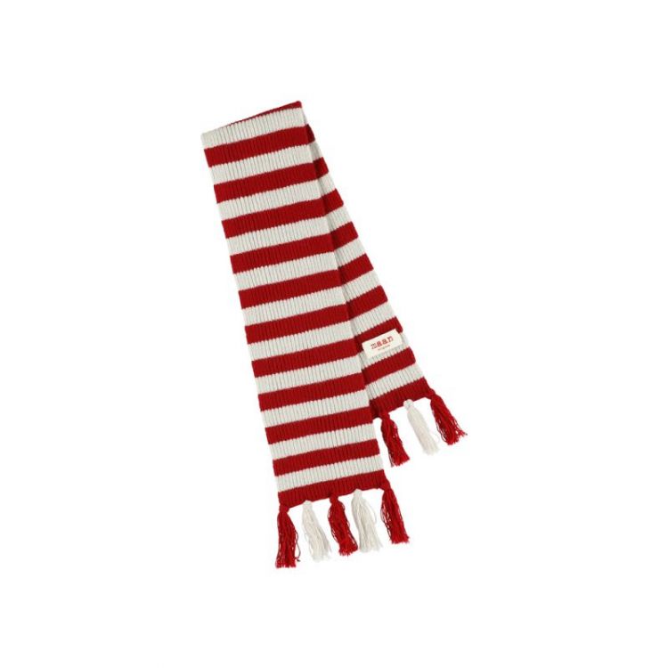 knitted scarf 53 red