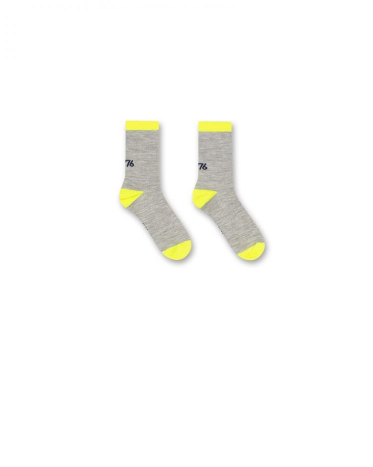 justin socks B 210 fluo yellow
