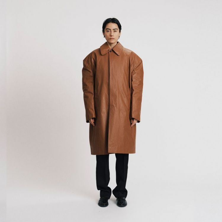 COTTON COATING - TAN