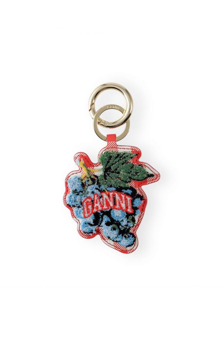 Grape Keyring Velvet - Red Alert