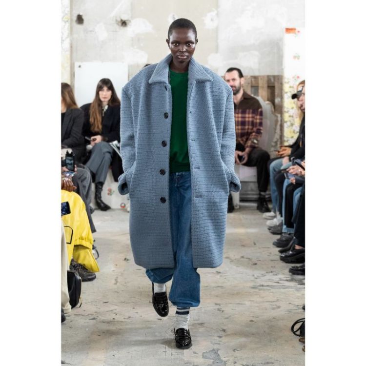 MAC COAT GREY