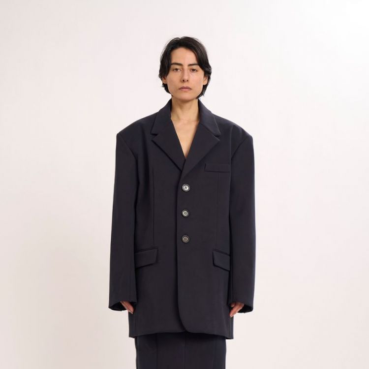 OVERSIZED BLAZER NAVY