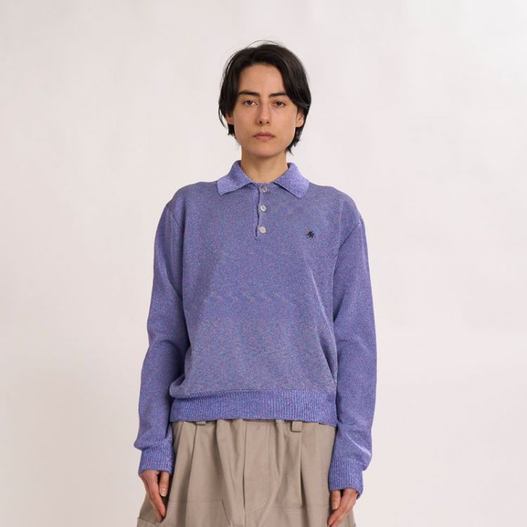 POLO SWEATER PURPLE