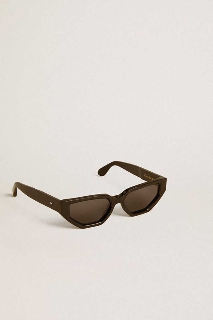 RECTANGULAR JACKIE - BI ACETAT - BLACK/BLACK