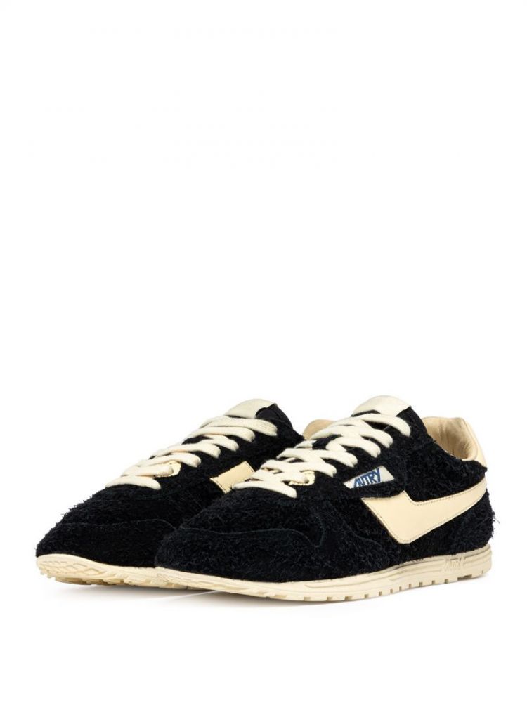 WINDSPIN LOW WOM - SUEDE/LEAT BL