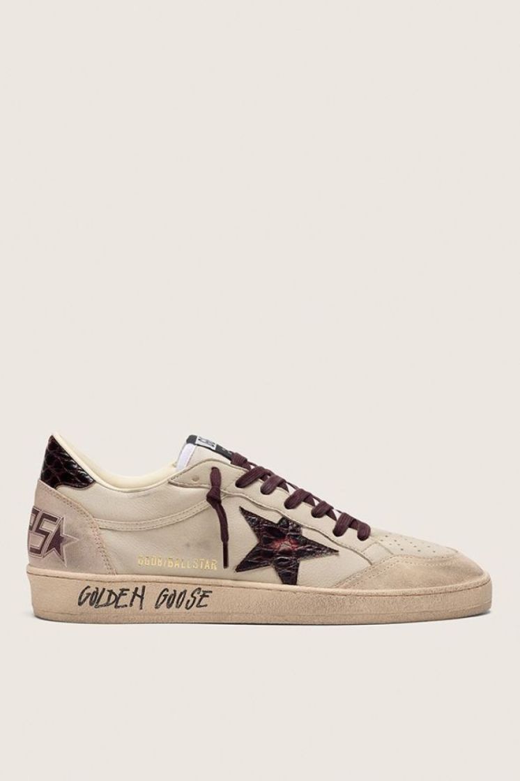 BALL STAR NAPPA - CREAM/GREY/BE