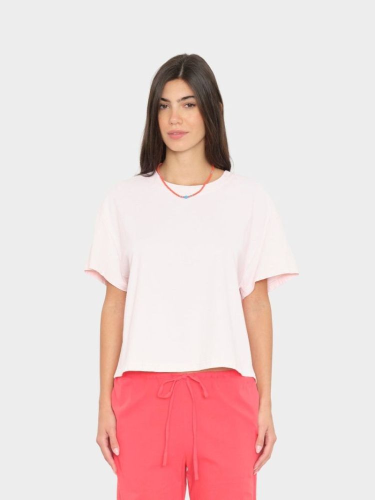 Carter Tee - Pink Drop