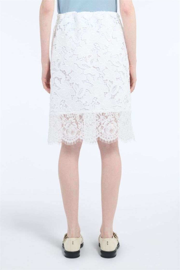 Woven Skirt 1102 Cream