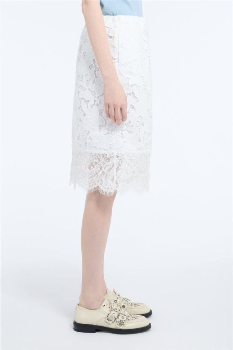 Woven  Skirt 1102 Cream
