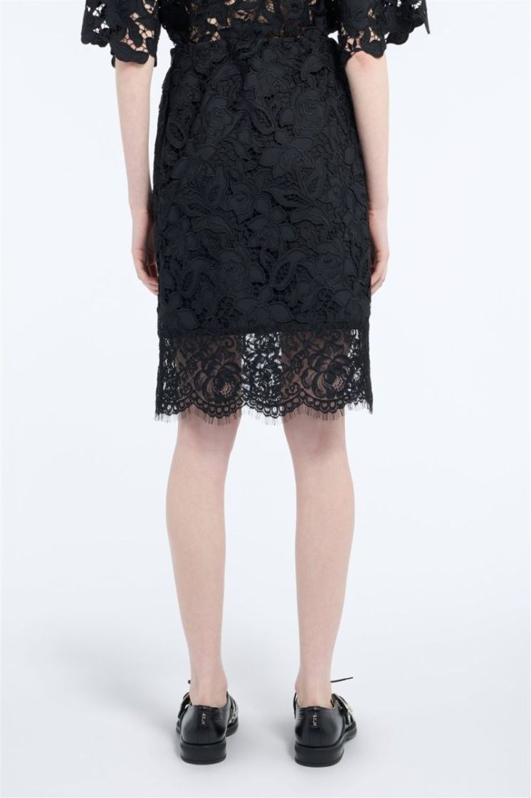 Woven  Skirt 9000 Black