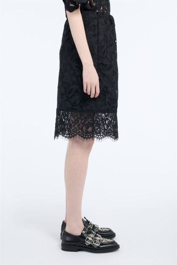 Woven  Skirt 9000 Black