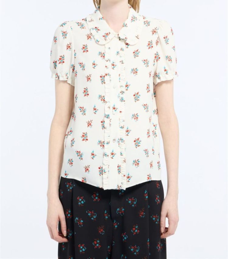 Woven Shirt S1B1 Stampa Fon