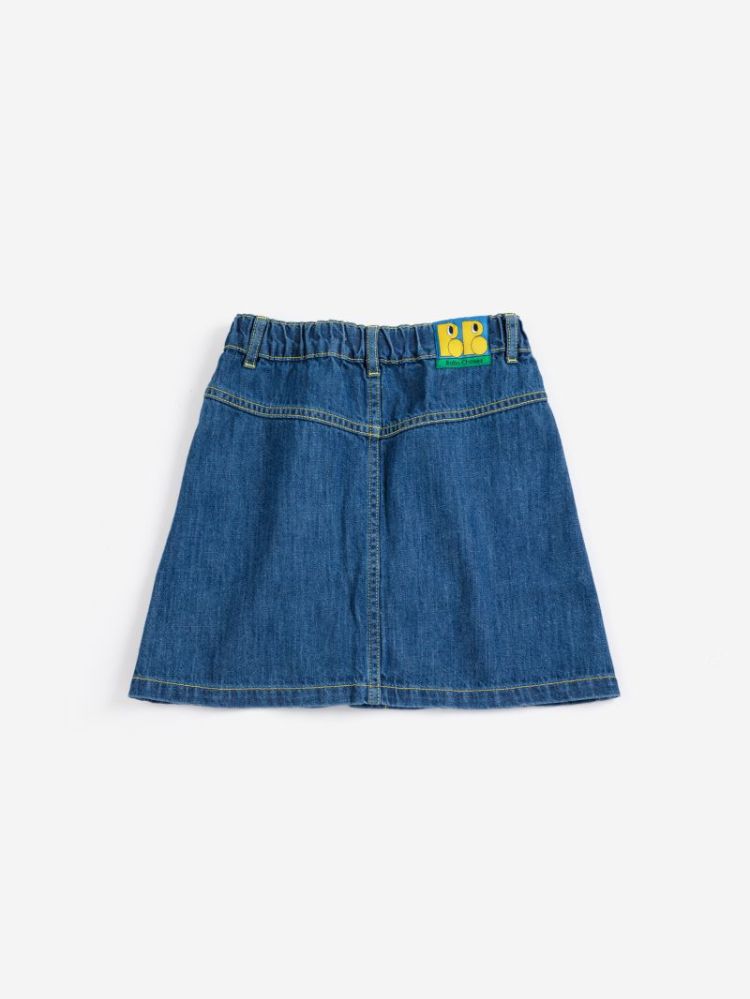 Booo bo Choses Tag denim skirt 401 MIDNIGHT BL