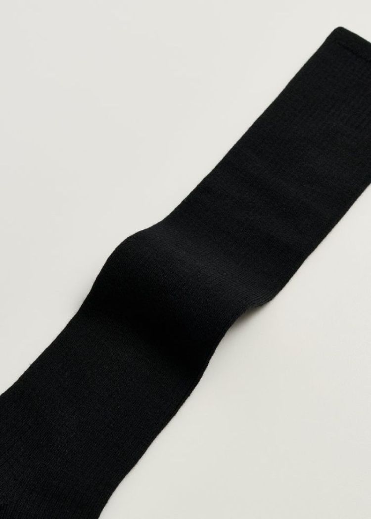 Wool Knee Socks II - Black