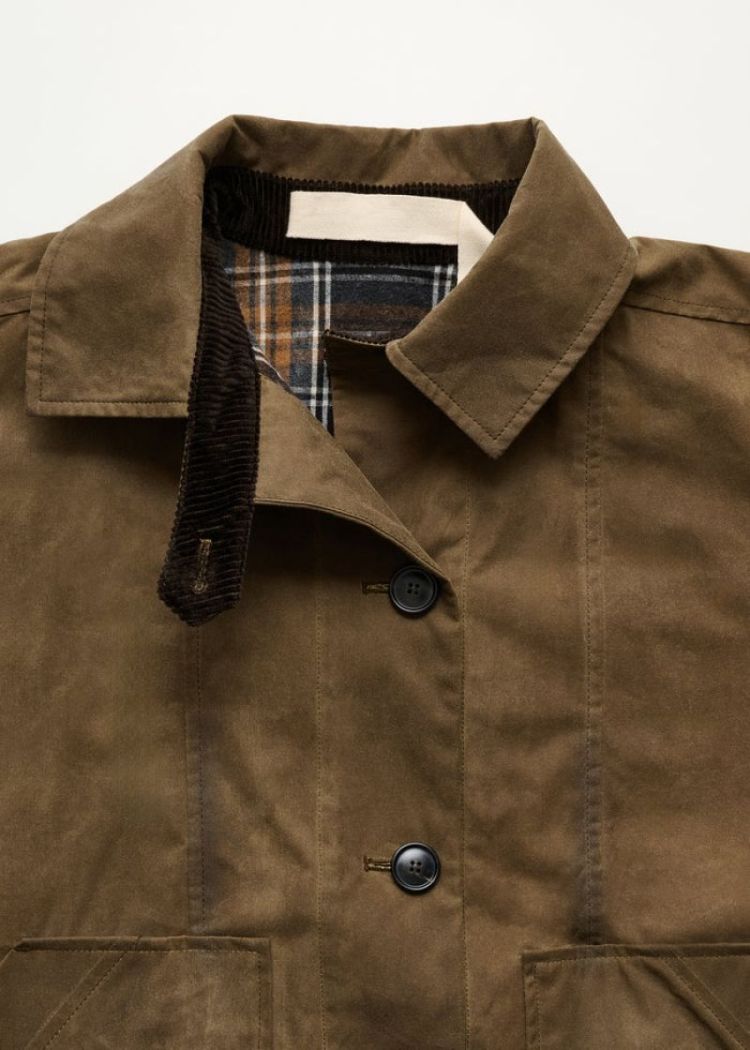 Jay Coat Ripstop - Bark