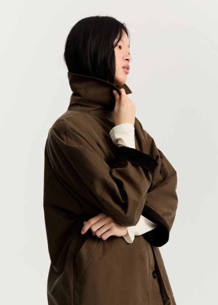 Jay Coat Ripstop - Bark