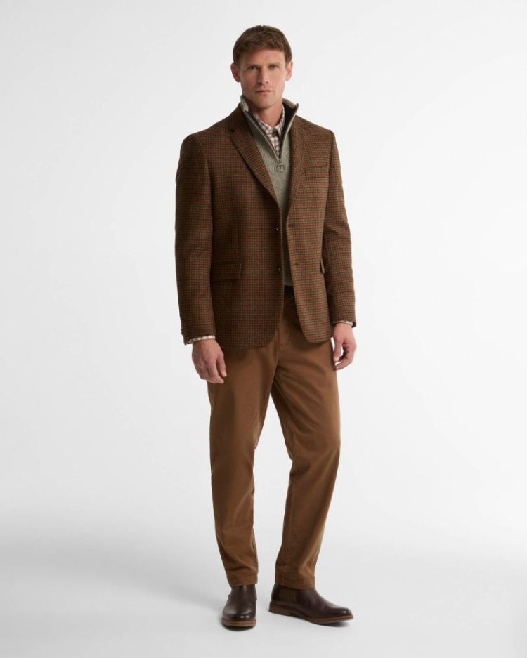 TINDLE MOONS HOUNDSTOOTH BLAZE BR71 BROWN